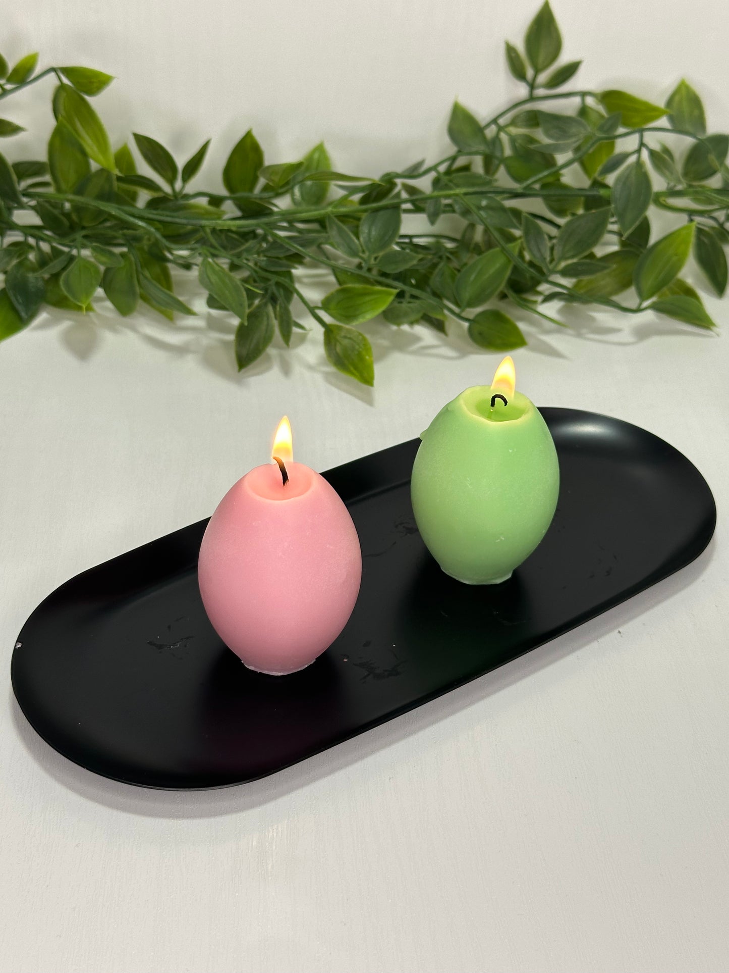 Páskakerti - Bleikt