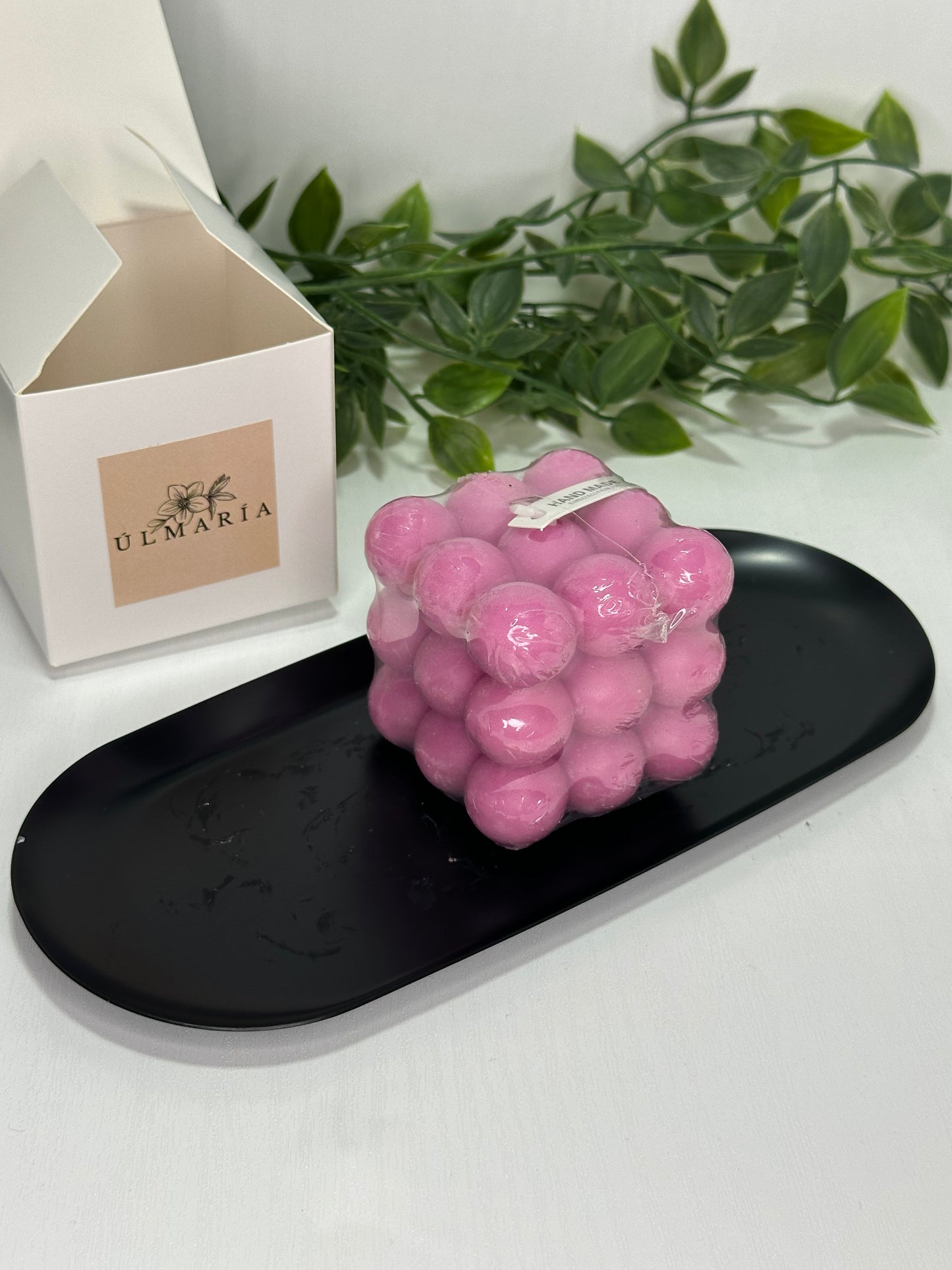 Bubblukerti - Bleikt