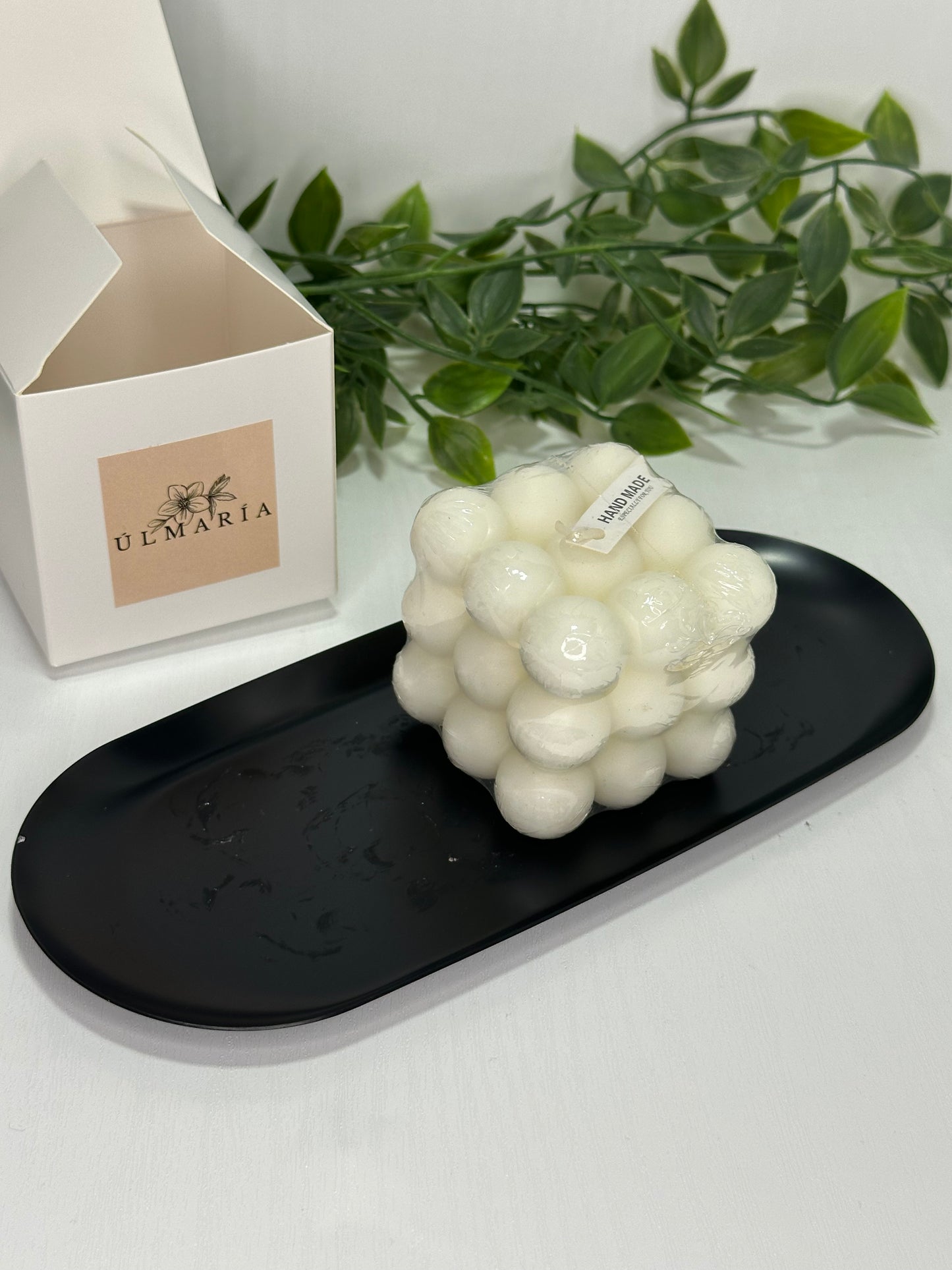 Bubblukerti - Hvítt